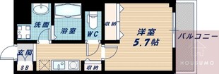 ルクール江坂の物件間取画像